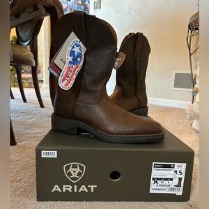Ariat Ridgeback Rambler Brown Boots NWT size 9.5